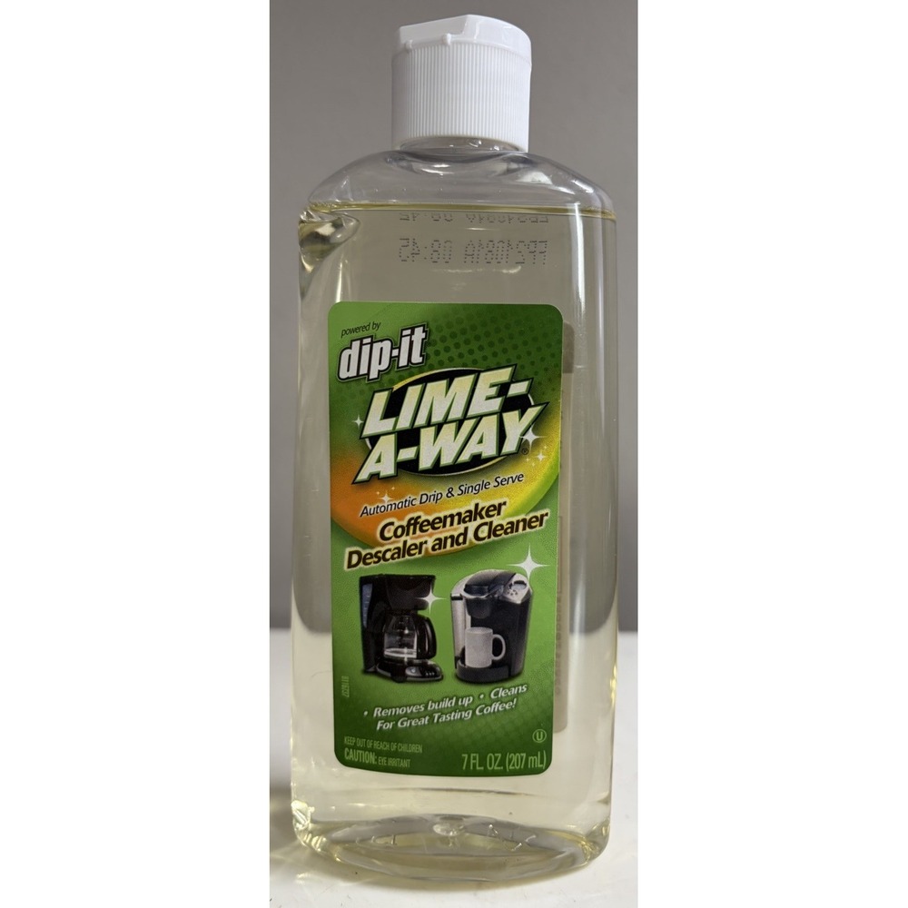 Dip-it Lime-A-Way Coffeemaker Descaler and Cleaner x3 Removes Calcium Build Up - Picture 2 of 3